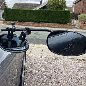 Milenco Aero Platinum Mirror - Twin Pack