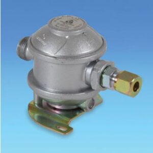 Caravan Regulator c/w 8mm Adaptor for Copper Pipe
