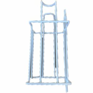 Mug Holder Plastic Coated - White