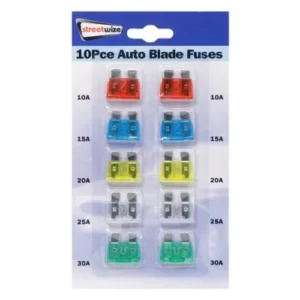 Auto Blade Fuses 10PCE