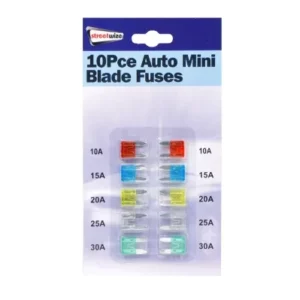 Auto Blade Mini Fuses 10PCE