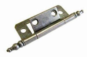 W4 Flush Hinge With Finials Bronze 2" (2)