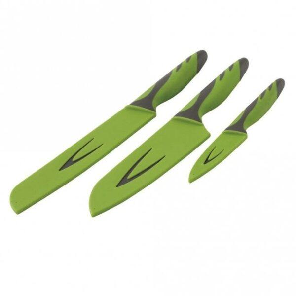 Outwell Matson Camping Knife Set Grey/Green