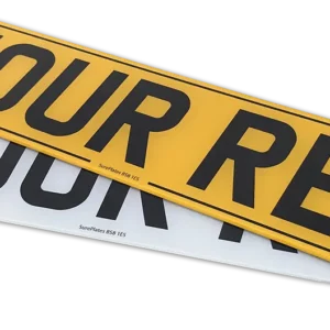 Custom Made Number Plates - Caravan/Motorhome & Car Legal