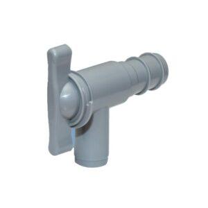 Grey Drainage Tap - Waste Water
