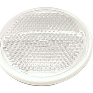 Round Reflector White Self Adhesive