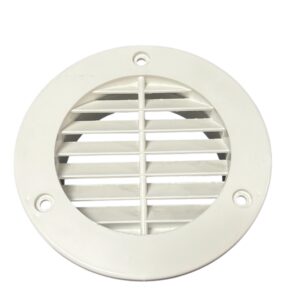 Small Round Vent White