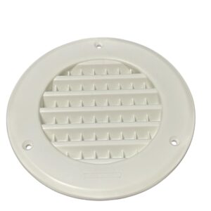 Large Round Vent - White