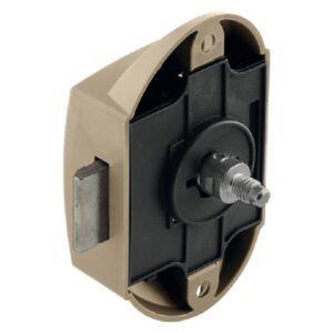 Hafele Large Push Lock Body (Matt/Nickel) - 25mm