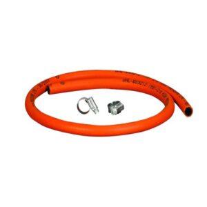 Orange Gas Hose Assembly - 2 Metre